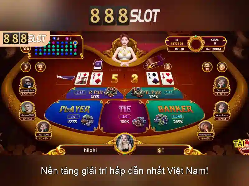 888slot: Trải nghiệm slot trực tuyến tuyệt vời tại nền tảng uy tín Giao diện nhà cái hoàn hảo
