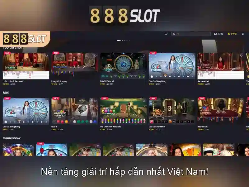 Khám phá 888slot: Nền tảng slot trực tuyến toàn diện 